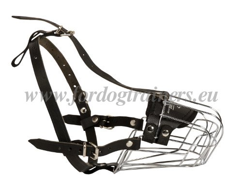 Basket Muzzle for Dogs Strong Wire