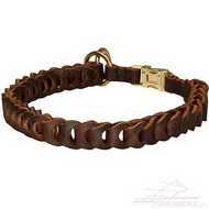 Braided
Leather Collar for Dogs