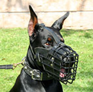 Rubberized dog muzzle uk
