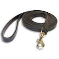 Dog leather leash