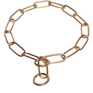 Dog Chain Collar of Brass from Herm Sprenger