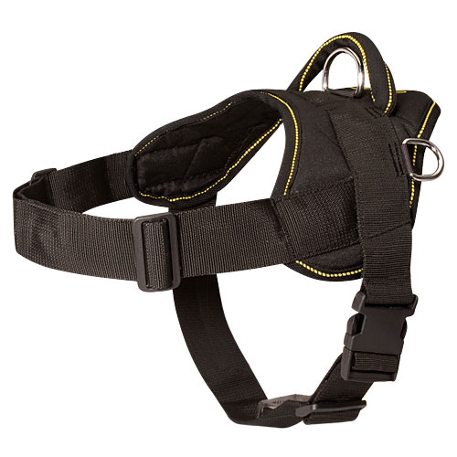Nylon
harness for sports and work for German Shepherd