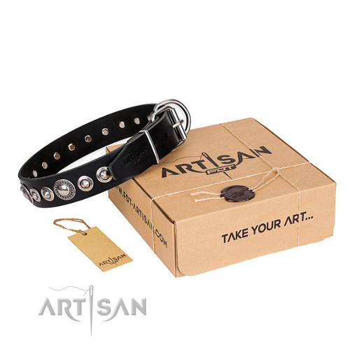 Dog Collars Leather Custom Length