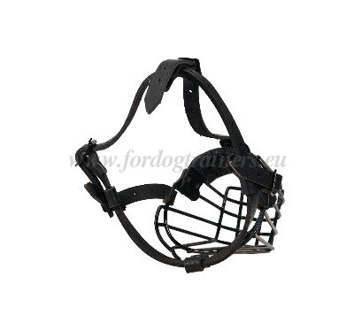 Heavy
Duty Wire Basket Dog Muzzles Steel