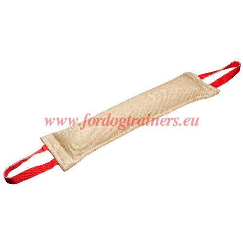 Boudin de mordant en jute pour chien grand