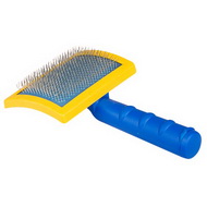 Brosse pour
chiens  poils mi-longs