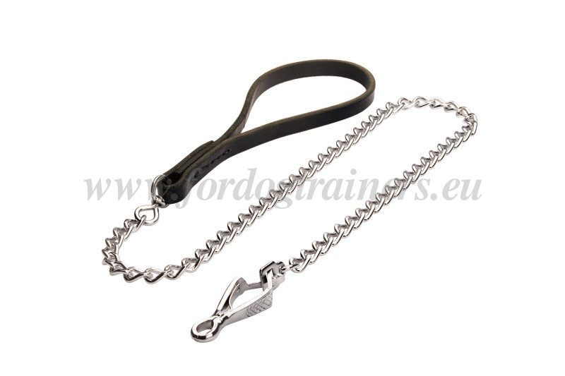 retractable chain dog leash