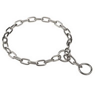 Chromed Steel Fur Saver Chain
Dog Collar HS