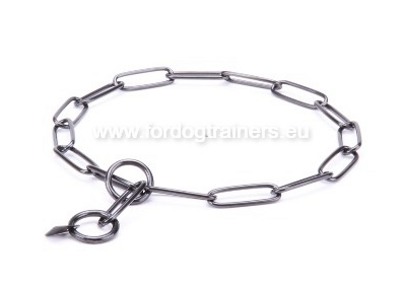 Collier coulissant aux maillons large fermes