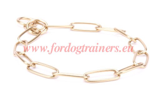 Collier liens larges pour chien