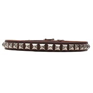 New Stylish Dog
Collar Pet Collar Genuine Leather