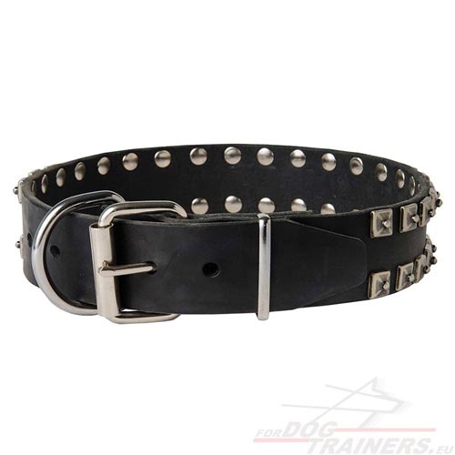 Collier de qualit fait main pour
chien