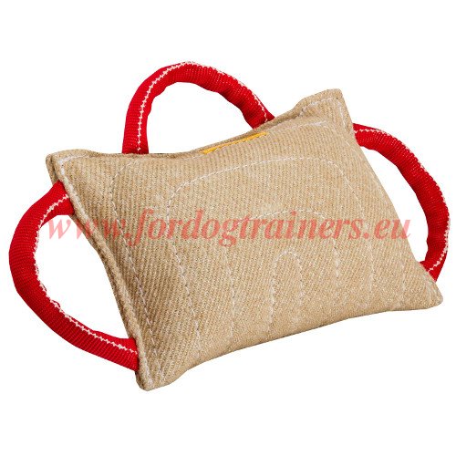 Coussin rsistant en jute