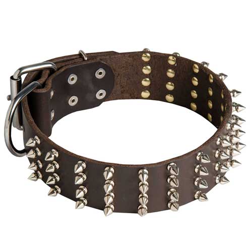Spiked Dog Collar Extra Large 50 mm