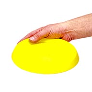 Disc Frisbee Yellow for Smaller Dogs ⚫