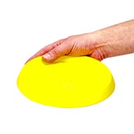 Disc Frisbee de Couleur Jaune