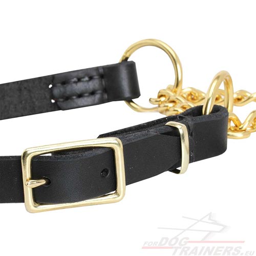 Leather
Half-choke Collar for Dogs
