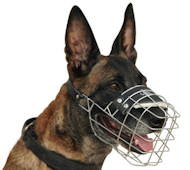 Muselire
bien ventile pour Malinois