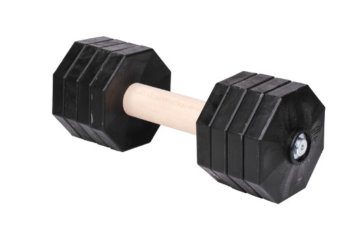 Dumbbell Made of Non-toxic Wood
