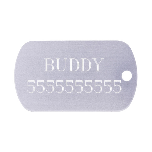 Metal Dog ID
Tag Rustproof