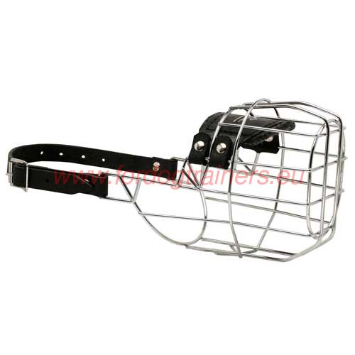 Metal Cage Muzzle for Extra Large Dog
