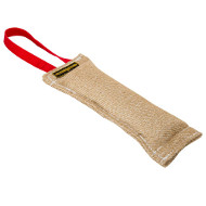 Jute Bijt Dummy Prooi Jacht met 1 of 2 Handvatten [TE25#1057 Riporto da mordere in juta per il cane giovane]