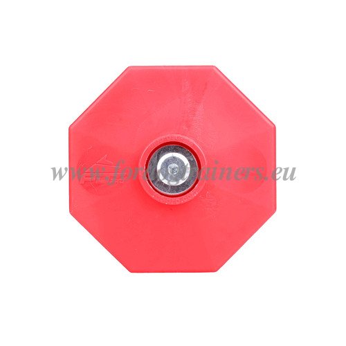 Dog Training Dumbbell with Red Weight Plates