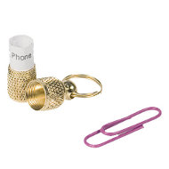ID Tag Brass Tube for Dog Collar by Herm Sprenger