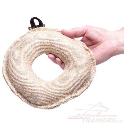 Dog Jute Tug Round