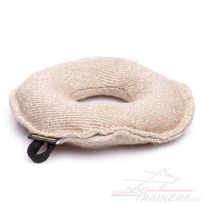 Jute Bite Pillow Round for Dog