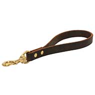 Dog Leash with Handle of Leather | Short Lead for Dog Training