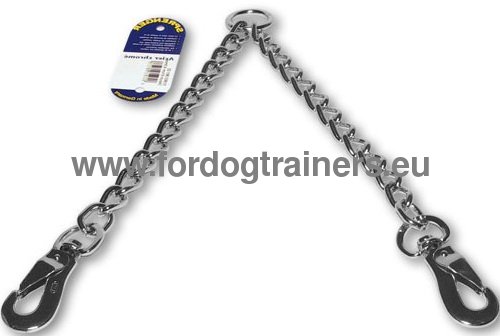 Metal resistant dog coupler for Pitbulls