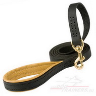 Dog Leash with Nappa Padding | Lead Classic Design