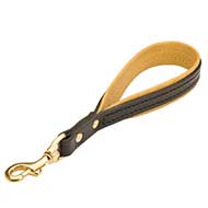 Lead with Handle Leather | Short Dog Leash for Obedience