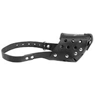 Training Dog Muzzle
Hard Leather Muzzle for Malinois