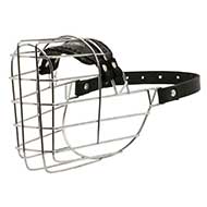 Dog Muzzle Rust-resistant | Basket Muzzle for Doberman ⚑