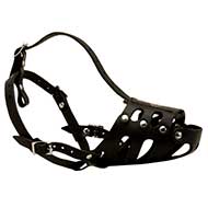 Dog Muzzle Special Construction for Working Dogs