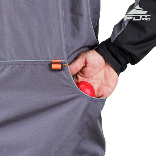  Jacke mit
bequemen Taschen