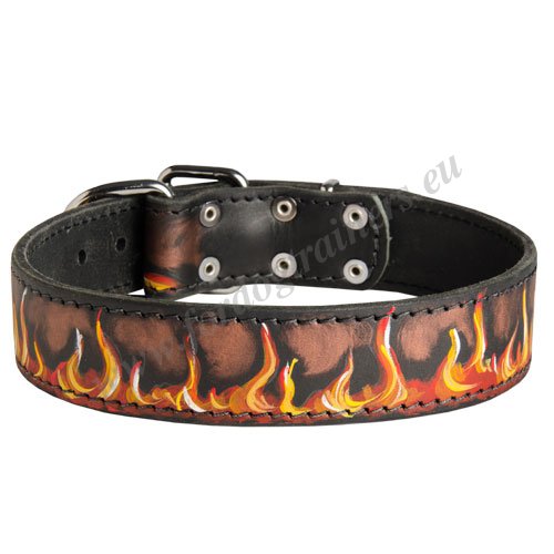 Dog Collar Fancy with Painting