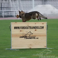 Sautoir en bois pour chien