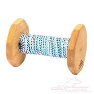 Wooden Dumbbell with Wooden
Plates Wooden Dog Dumbbell