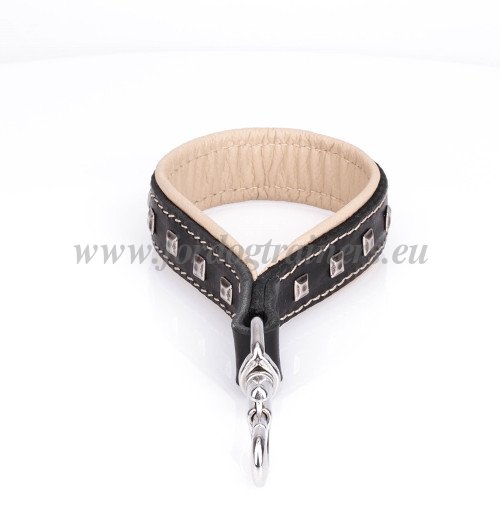 Excellent
Leather Dog Leash Studded