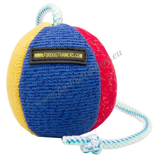 French Linen Ball fuer Welpen und junge Hunde 