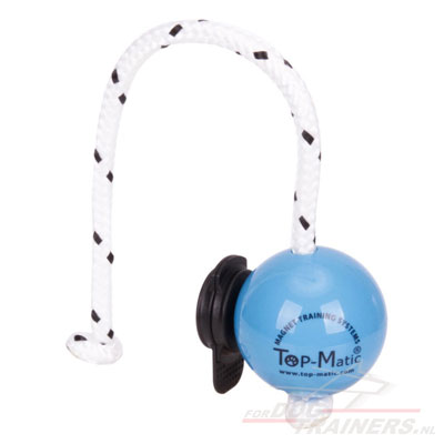 Top-Matic Soft Dog Ball Toy with Multi Power Clip