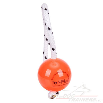 Top-matic Fun Ball Orange with Rope