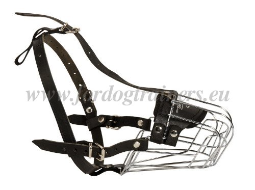 Ergonomic Dog Muzzle for Large Dogs