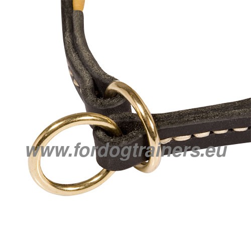 Stik Halsband Messing Rigen