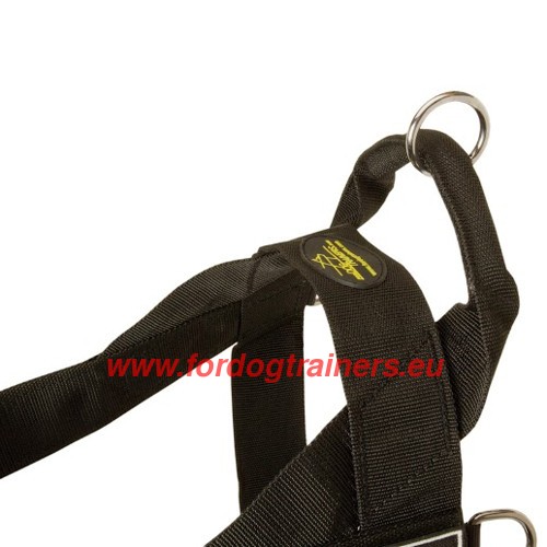 Dog Harness Nylon with Back Handle