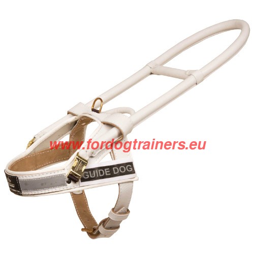 Guide Dog Harness White