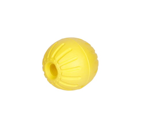 Dog Ball Polyurethane Yellow Bright - Click Image to Close